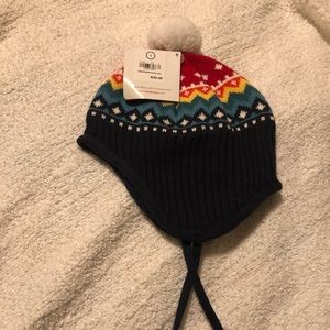 Hanna Andersson small winter hat NWT